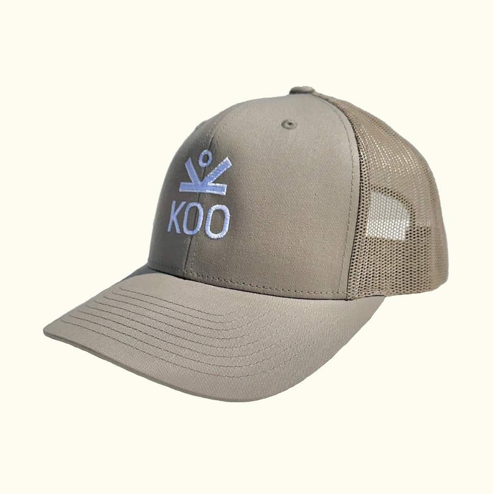 Koo Alternate Snapback Khaki Trucker