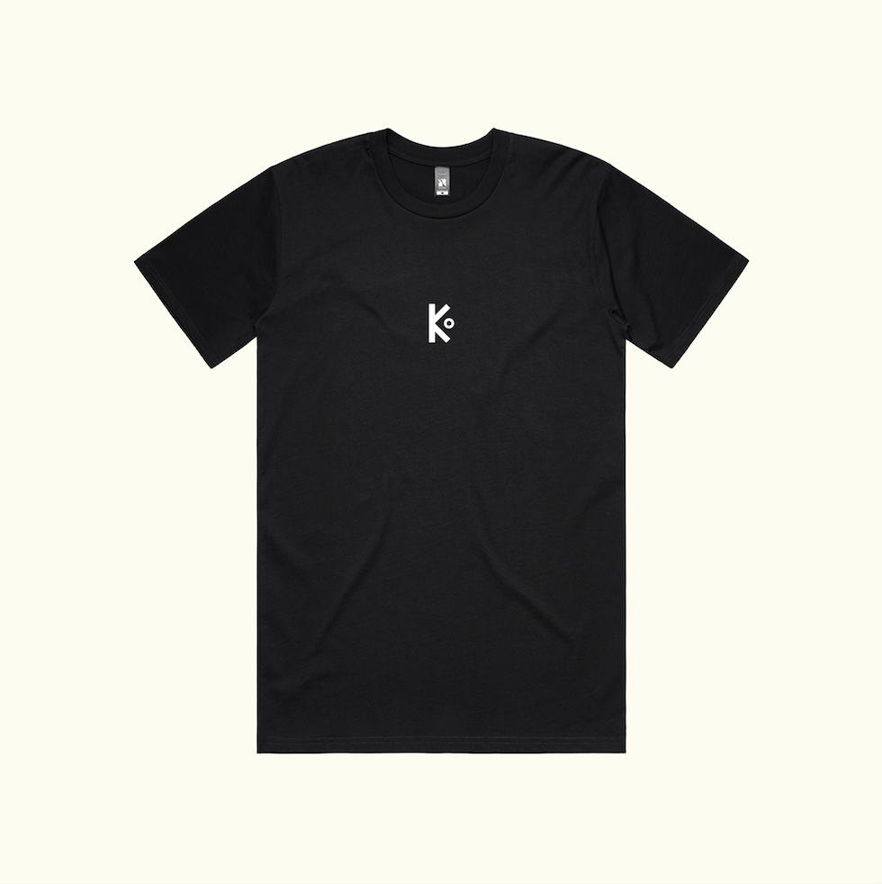 Koo Signature Black Tee